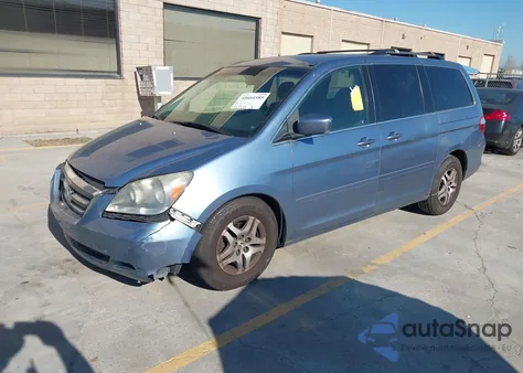 2005 Honda Odyssey Ex from USA, damaged, VIN 5FNRL38405B074387